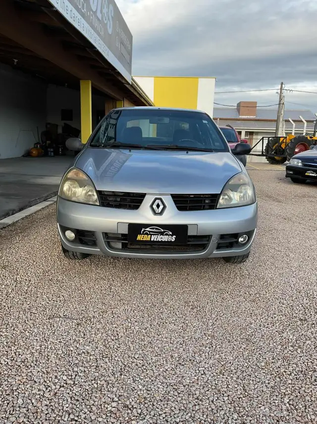 Carro Renault Clio Sedan 2007 Authentique 1.6 16V (flex)