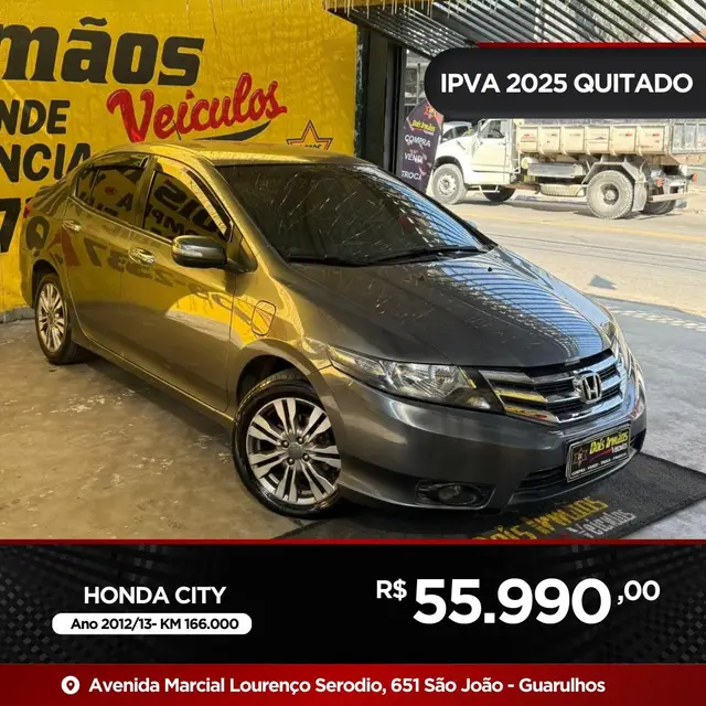 Carro Honda City 2013 EX 1.5 CVT (Flex)