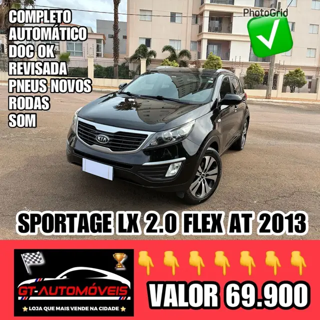 Carro Kia Sportage 2013 LX 2.0 Flex 4WD (Aut)  P676