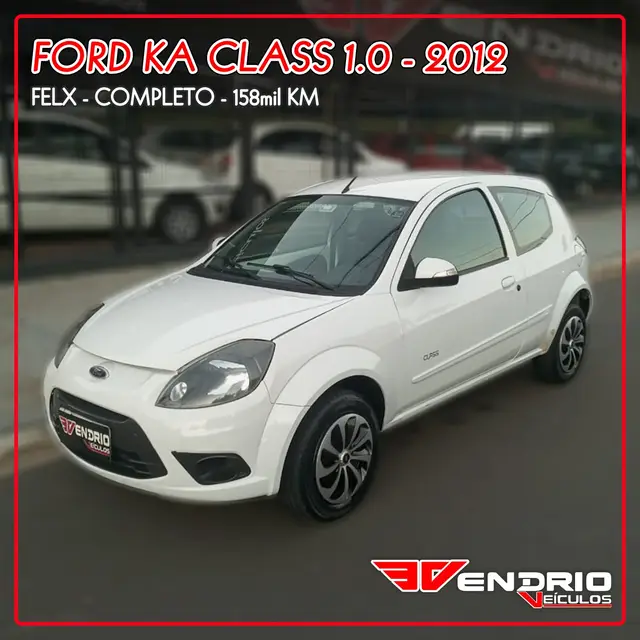 Carro Ford Ka 2012 Ka 1.0 Fly (Flex)