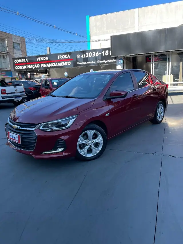Carro Chevrolet Onix 2021 Premier 1.0 Turbo (Flex) (Aut)