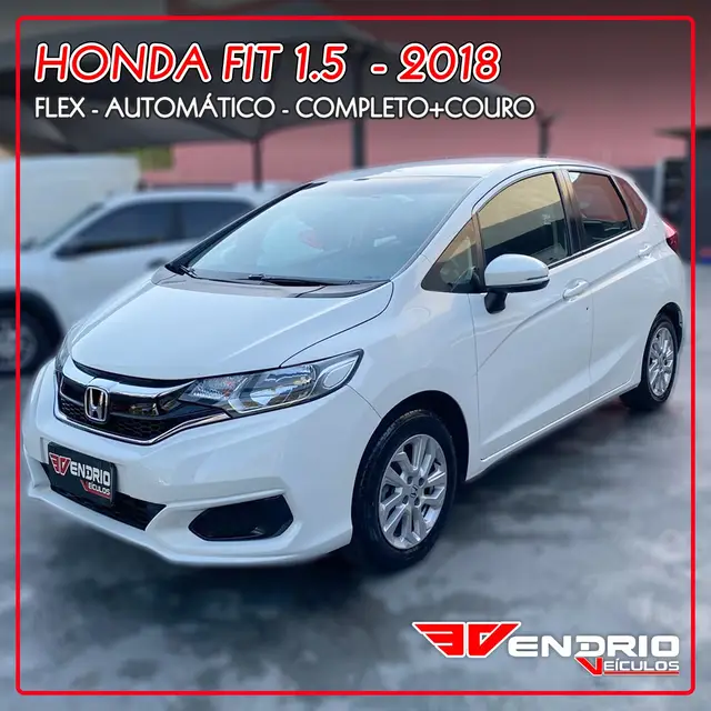 Carro Honda Fit 2018 1.5 16v Personal CVT (Flex)