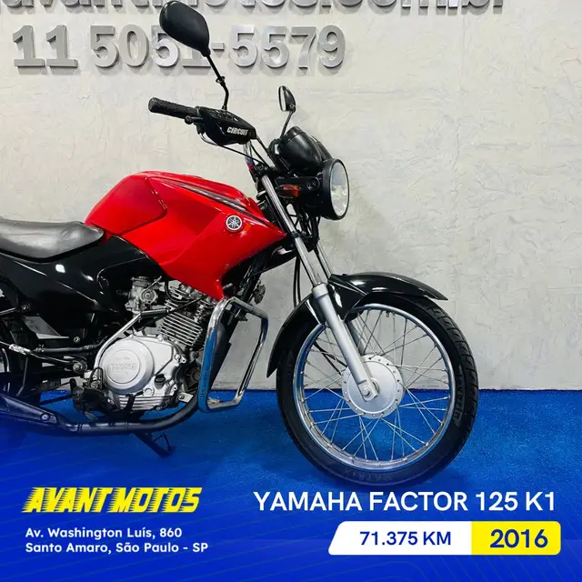 Carro Yamaha YBR 125 Factor 2016 Ybr 125 Factor K1
