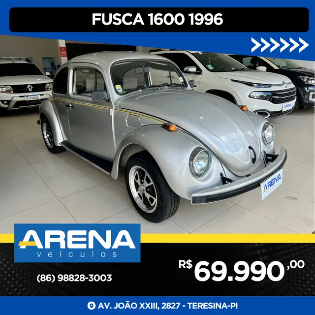 Carro Volkswagen Fusca 1996 1600