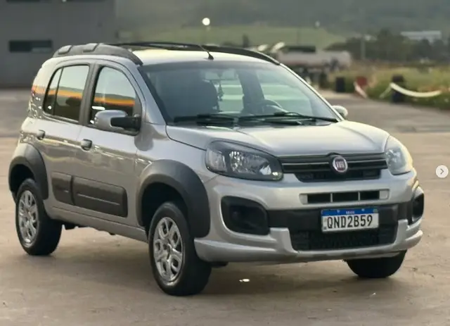 Carro Fiat Uno 2018 Way 1.3 Firefly (Flex)