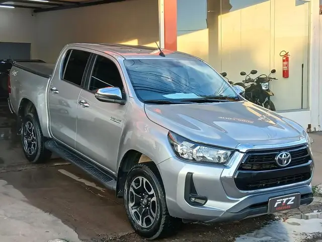 Carro Toyota Hilux Cabine Dupla 2021 SRV 2.8 TDI CD 4x4 (Aut)