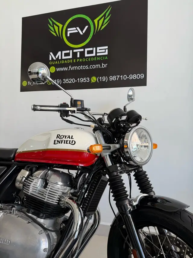 Carro Royal Enfield Interceptor 2024 650 (ABS)