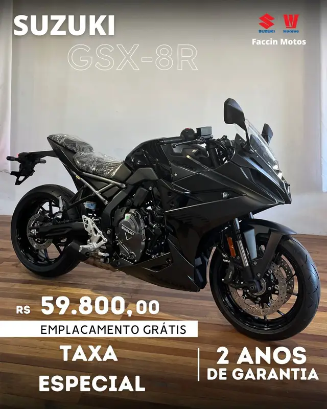 Carro Suzuki GSX-8R 2026 (ABS)