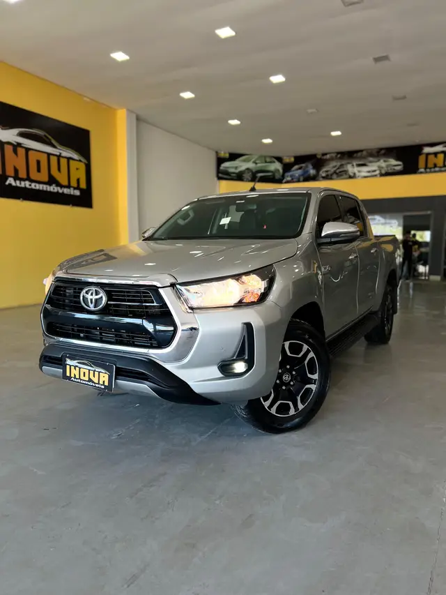 Carro Toyota Hilux Cabine Dupla 2021 SRV 2.7 CD 4x4 (Flex) (Aut)