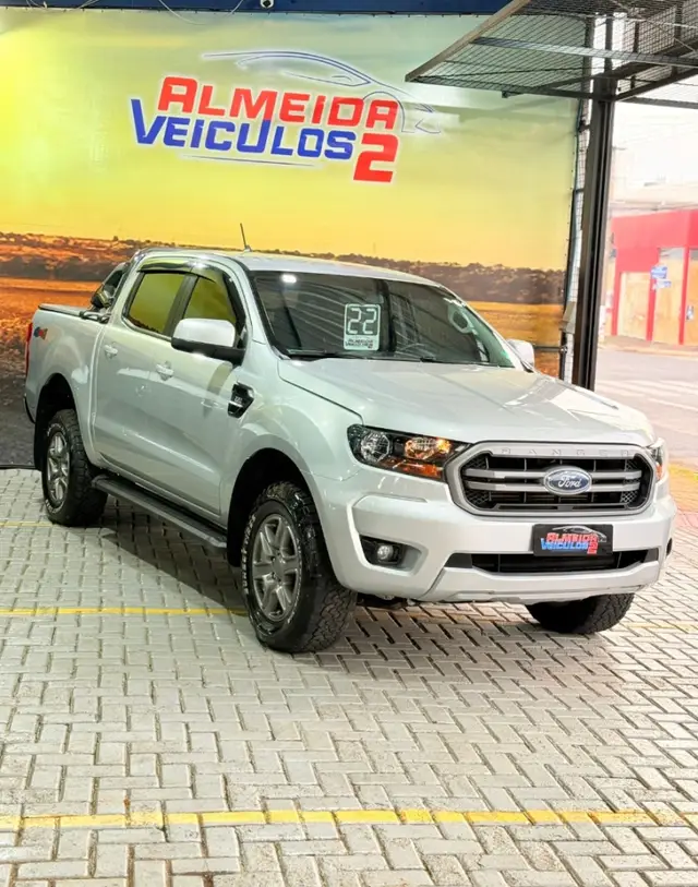 Carro Ford Ranger Cabine Dupla 2022 XLS 2.2 Turbodiesel 4x4 (Aut)
