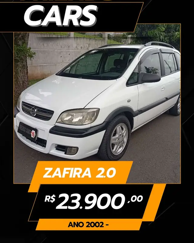 Carro Chevrolet Zafira 2002 2.0 16V