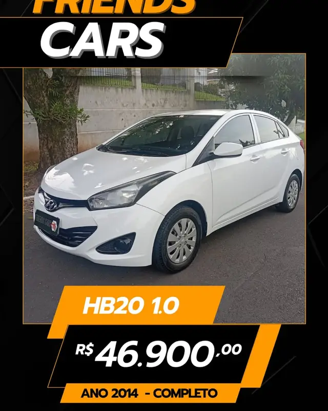 Carro Hyundai HB20 2014 1.0 Comfort (Flex)