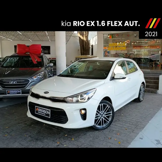 Carro Kia Rio 2021 EX 1.6 (Aut) (Flex) R255