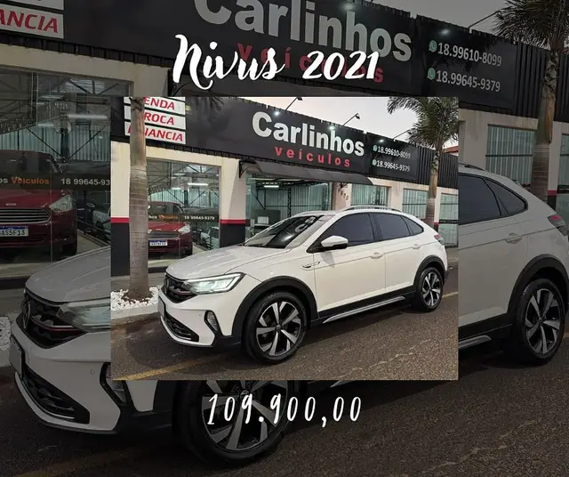 Carro Volkswagen Nivus 2022 Highline 1.0 Turbo (Flex) (Aut)