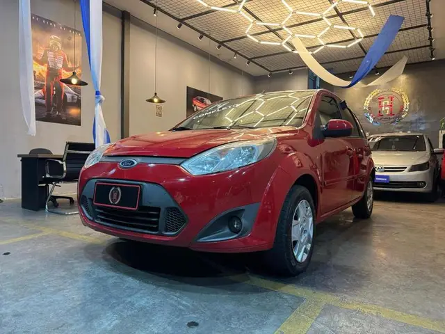 Carro Ford Fiesta Hatch 2014 SE 1.0 RoCam (Flex)