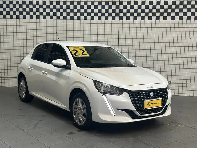 Carro Peugeot 208 2022 Active 1.6 Flex 16V 5p Aut.