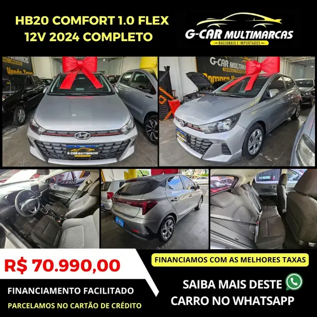 Carro Hyundai HB20 2024 Comfort 1.0 (Flex)