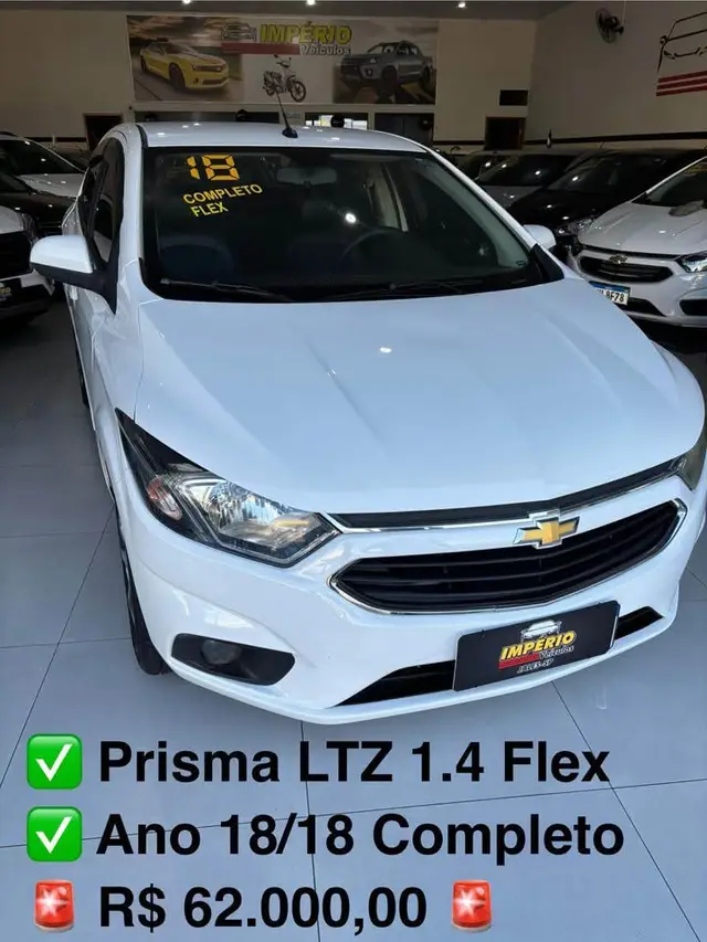 Carro Chevrolet Prisma 2018 1.0 Joy SPE/4