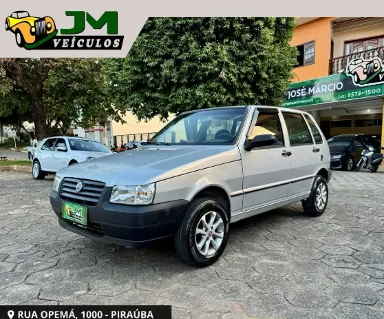 Carro Fiat Uno Mille 2008 Fire 1.0 (Flex) 4P