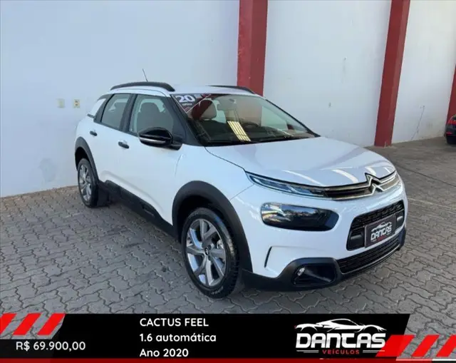 Carro Citroën C4 Cactus 2020 1.6 Feel (Aut) (Flex)