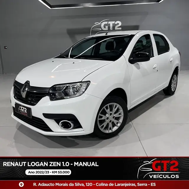 Carro Renault Logan 2023 Zen 1.0 12V SCe (Flex)