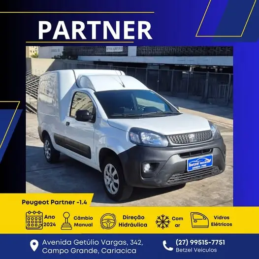Carro Peugeot Partner Rapid 2024 Business Pack