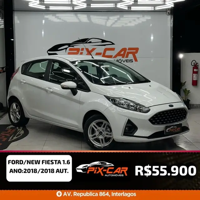 Carro Ford New Fiesta Hatch 2018 New Fiesta SEL 1.6 16V (Aut)