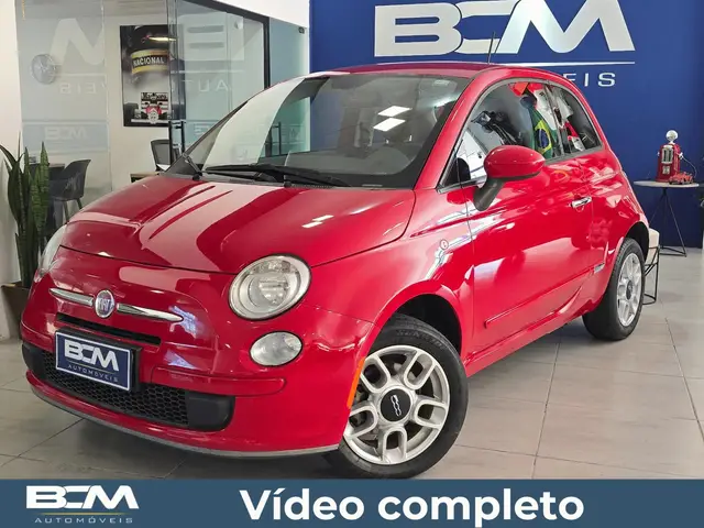 Carro Fiat 500 2015 Cult Dualogic 1.4 Evo (Flex)