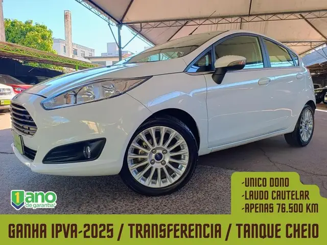 Carro Ford New Fiesta Hatch 2017 New Fiesta Titanium 1.6 16V PowerShift