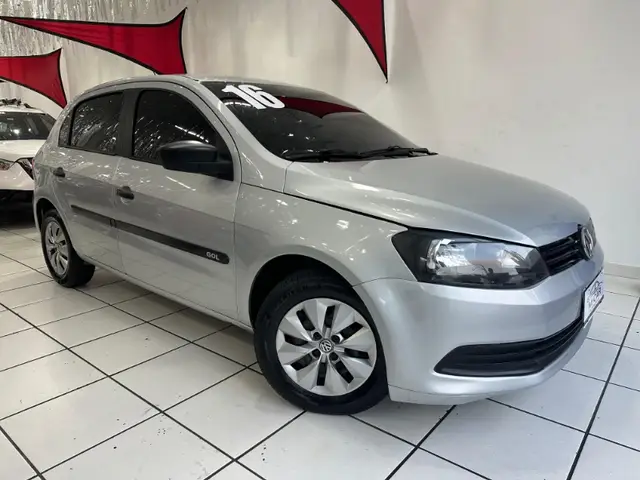 Carro Volkswagen Gol 2016 Trendline 1.0 T.Flex 8V 3p