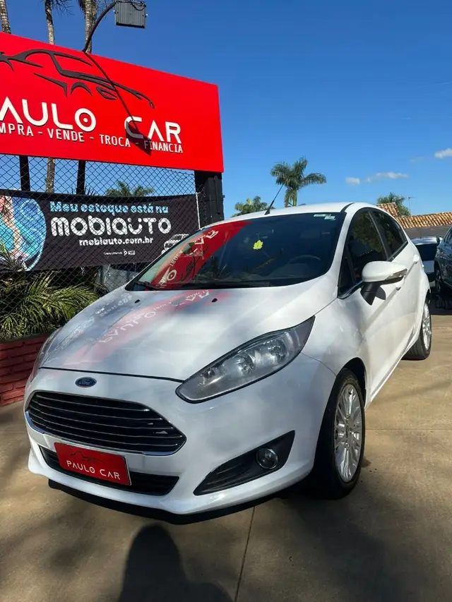 Carro Ford New Fiesta Hatch 2017 New Fiesta Titanium 1.6 16V PowerShift