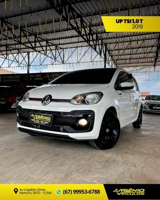 Carro Volkswagen Up! 2019 1.0 12v E-Flex move up!