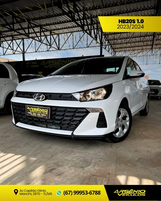 Carro Hyundai HB20S 2024 Comfort 1.0 (Flex)