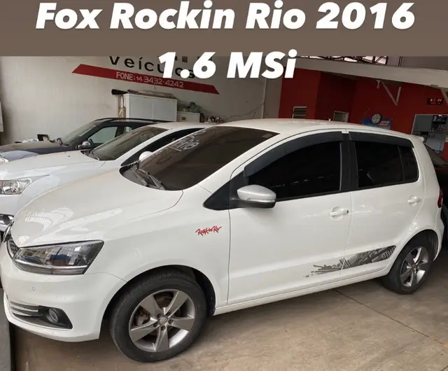 Carro Volkswagen Fox 2016 1.6 MSI Rock in Rio (Flex)