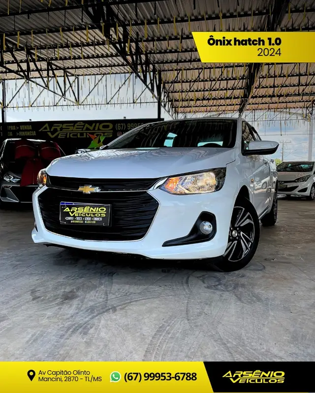 Carro Chevrolet Onix 2024 LT 1.0 Turbo