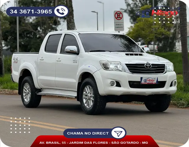 Carro Toyota Hilux Cabine Dupla 2014 Hilux 3.0 TDI 4x4 CD SRV (Aut)