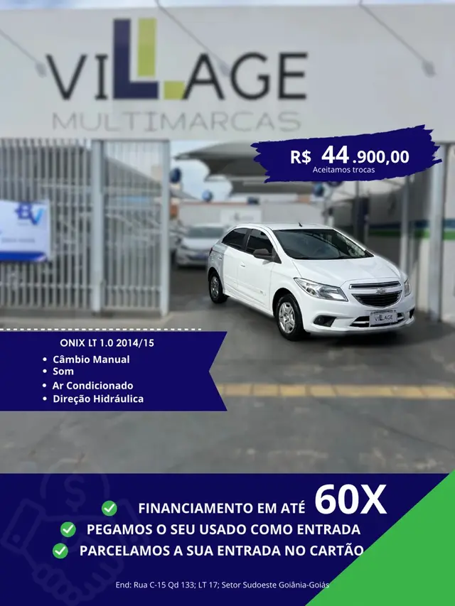 Carro Chevrolet Onix 2015 1.0 LT SPE/4