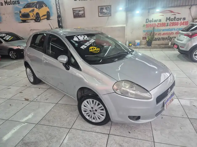 Carro Fiat Punto 2012 ATTRACTIVE ITALIA 1.4 F.Flex 8V 5p