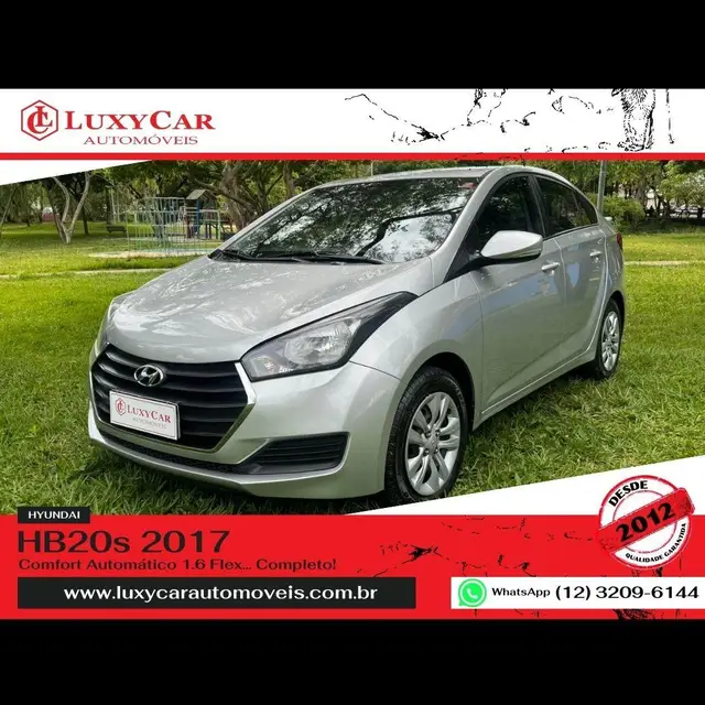 Carro Hyundai HB20S 2017 1.6 Comfort Plus (Aut) (Flex)