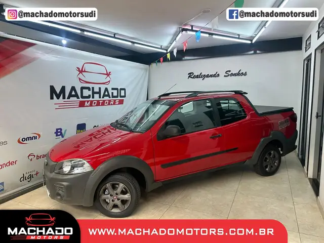Carro Fiat Strada 2016 Working 1.4 (Flex) (Cabine Dupla)