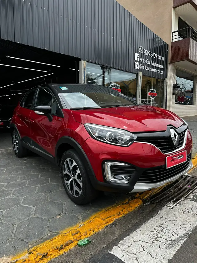 Carro Renault Captur 2021 Intense 1.6 16v SCe CVT (Flex)