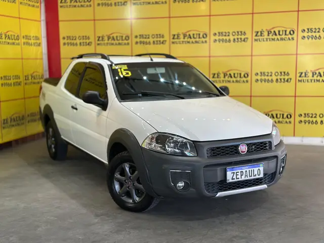 Carro Fiat Strada 2016 Working 1.4 (Flex) (Cabine Dupla)