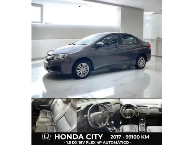 Carro Honda City 2017 DX 1.5 (Flex)
