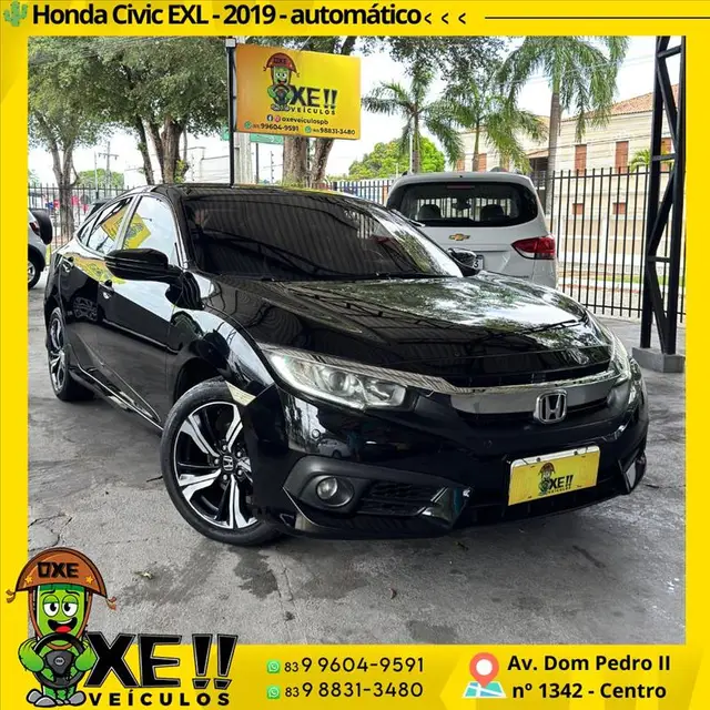 Carro Honda Civic 2019 EXL 2.0 i-VTEC CVT