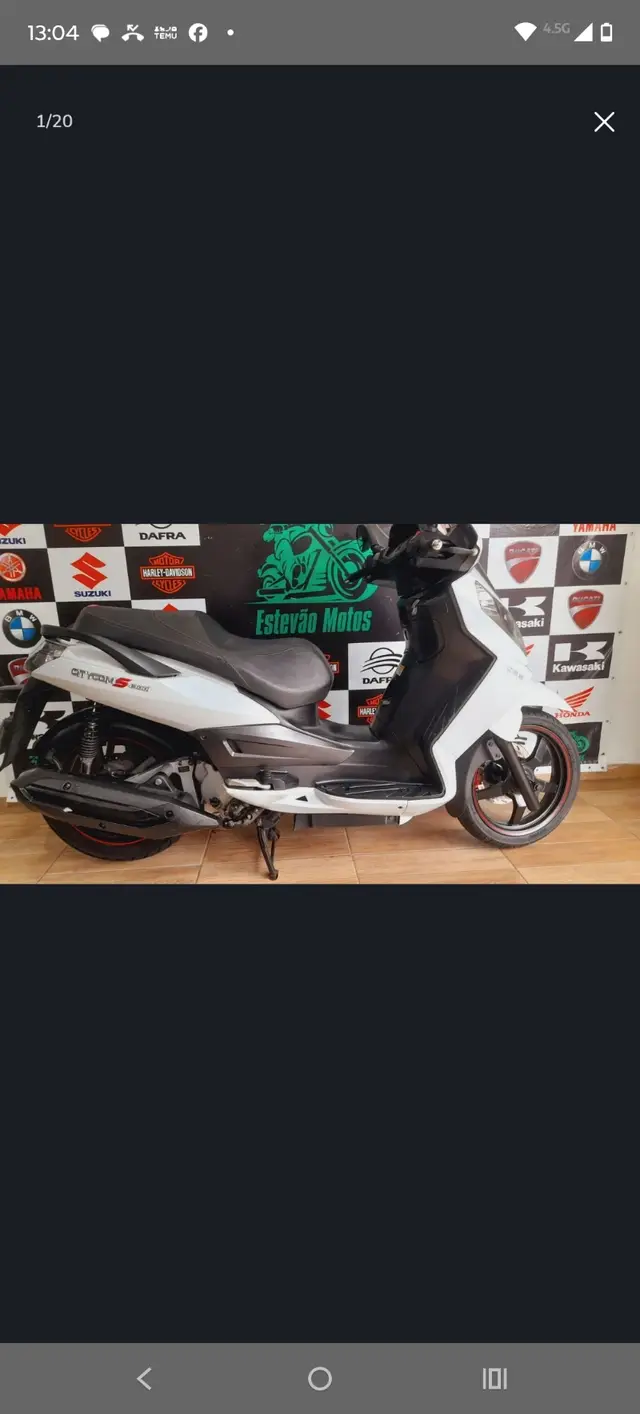 Carro Dafra Sym Citycom 2019 300i S tmp