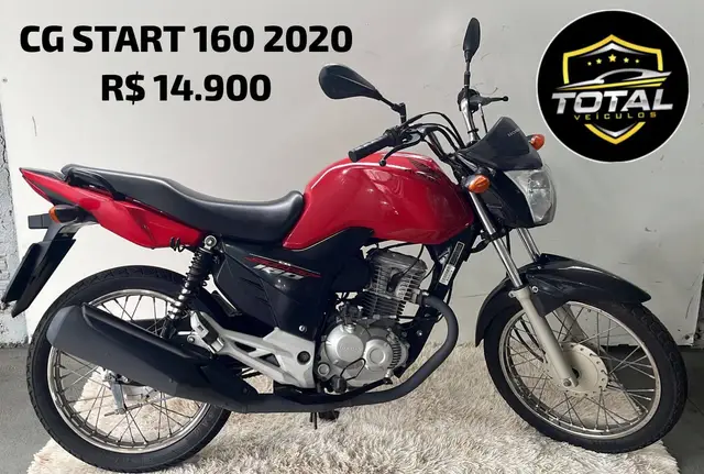 Moto Honda CG 160 2020 Start