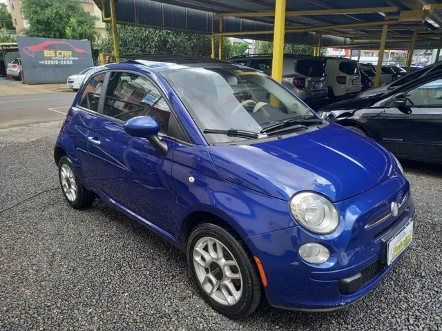 Carro Fiat 500 2012 Cult Dualogic 1.4 8V