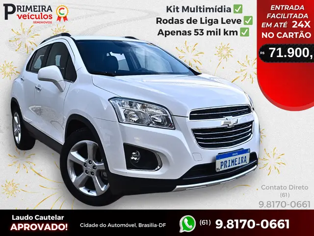 Carro Chevrolet Tracker 2016 LTZ 1.8 16v Ecotec (Aut) (Flex)