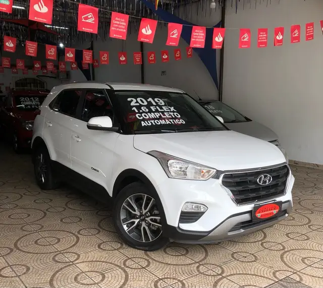 Carro Hyundai Creta 2019 Pulse Plus 1.6 (Aut) (Flex)