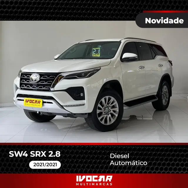 Carro Toyota SW4 2021 SRX 2.8 turbodiesel 5L 4x4 (Aut)